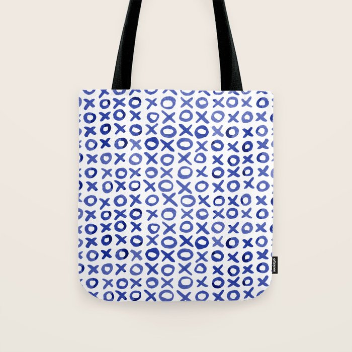 Xoxo valentine's day - blue Tote Bag Gallery Image 1