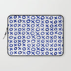 Xoxo valentine's day - blue Laptop Sleeve Gallery Image 1