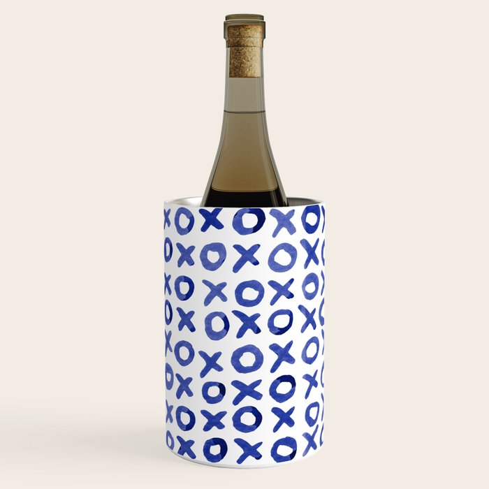 Xoxo valentine's day - blue Wine Chiller Gallery Image 2