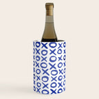 Xoxo valentine's day - blue Wine Chiller Gallery Image 1
