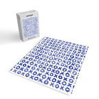 Xoxo valentine's day - blue Jigsaw Puzzle Gallery Image 2