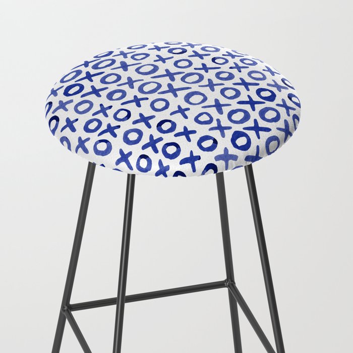 Xoxo valentine's day - blue Stool Gallery Image 2