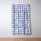 Xoxo valentine's day - blue Window Curtain Gallery Image 3