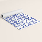Xoxo valentine's day - blue Yoga Mat Gallery Image 2