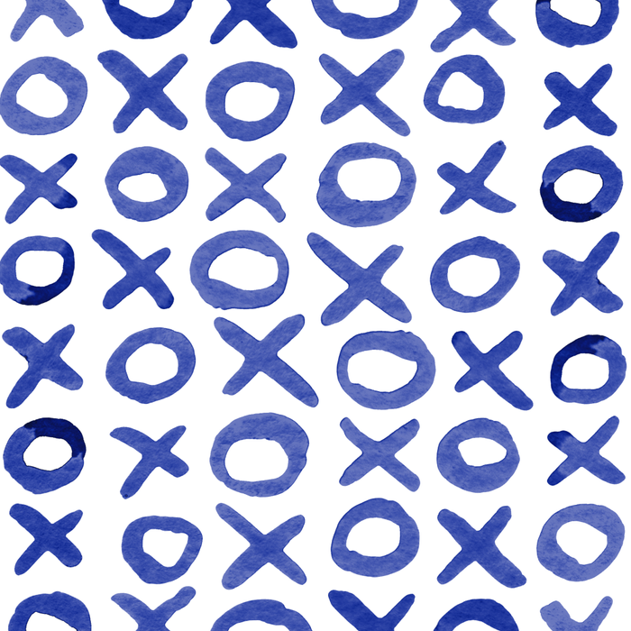 Xoxo valentine's day - blue Coffee Mug Gallery Image 2