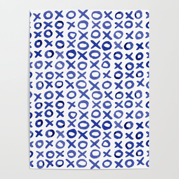 Xoxo valentine's day - blue Poster Gallery Image 4