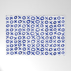 Xoxo valentine's day - blue Welcome Mat Gallery Image 1