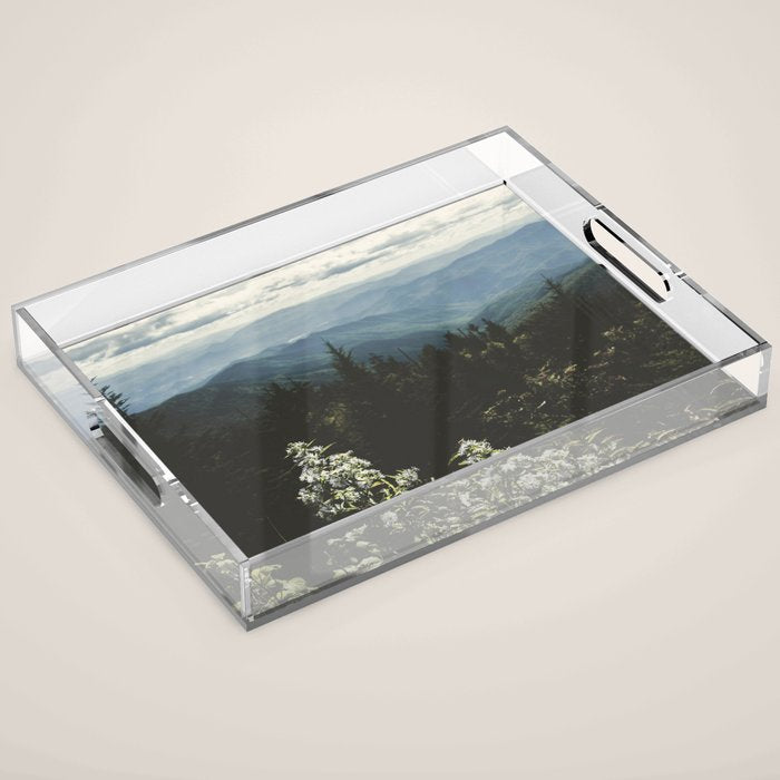 Smoky Mountains - Nature Photography Acrylic Tray Gallery Image 1