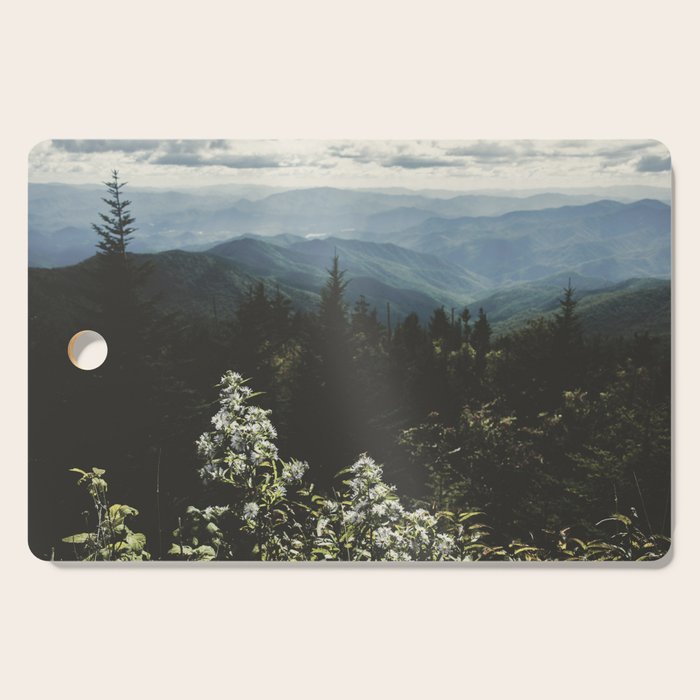 Smoky Mountains - Nature Photography Cutting Board Gallery Image 1