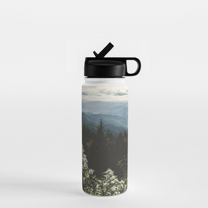 Smoky Mountains - Nature Photography Water Bottle Gallery Image 1