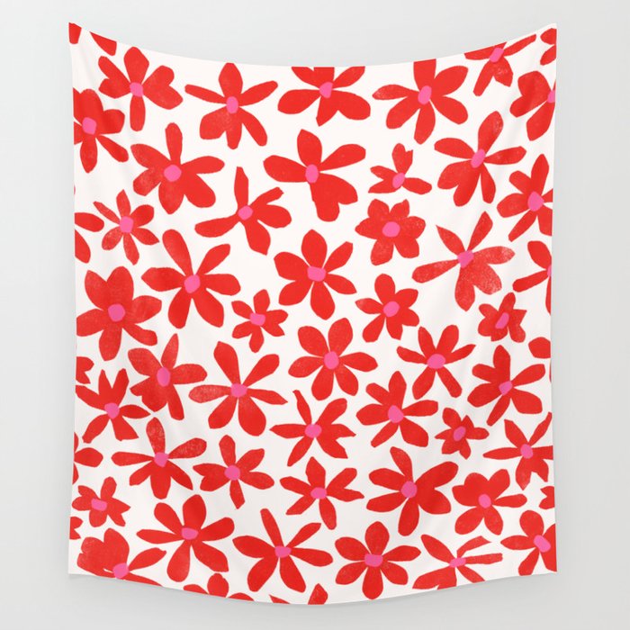 wildflowers 2 Wall Tapestry Gallery Image 4