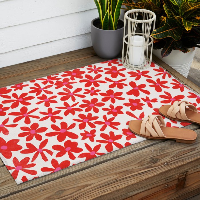 wildflowers 2 Outdoor Rug Gallery Image 2