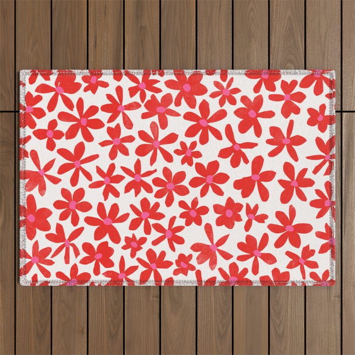 wildflowers 2 Outdoor Rug Gallery Image 1