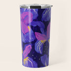 Under The Neon Floral Travel Mug Gallery Image 1
