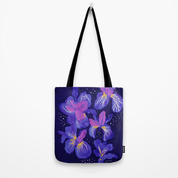 Under The Neon Floral Tote Bag Gallery Image 2