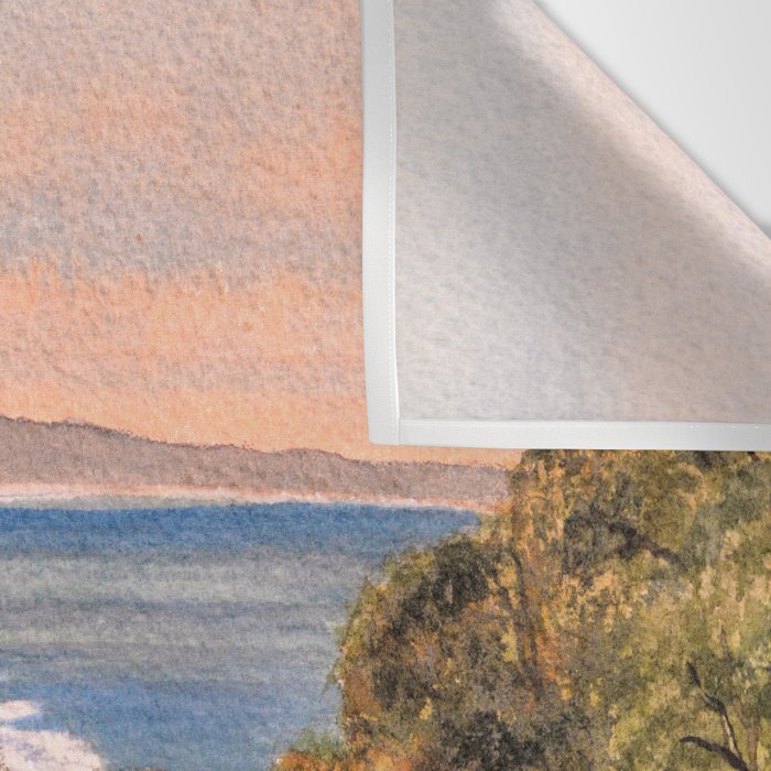 Torrey Pines South Golf Course Hole 6 Wall Tapestry Gallery Image 3