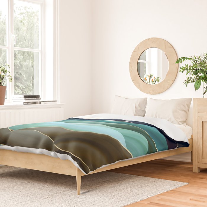 Moonlit Vista Duvet Cover Gallery Image 2