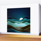 Moonlit Vista Wall Mural Gallery Image 2