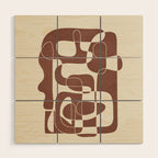 Shifting Boundaries 5 Wood Wall Art Gallery Image 1