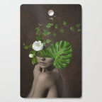 Tropical Girl 1 Cutting Board Gallery Image 1
