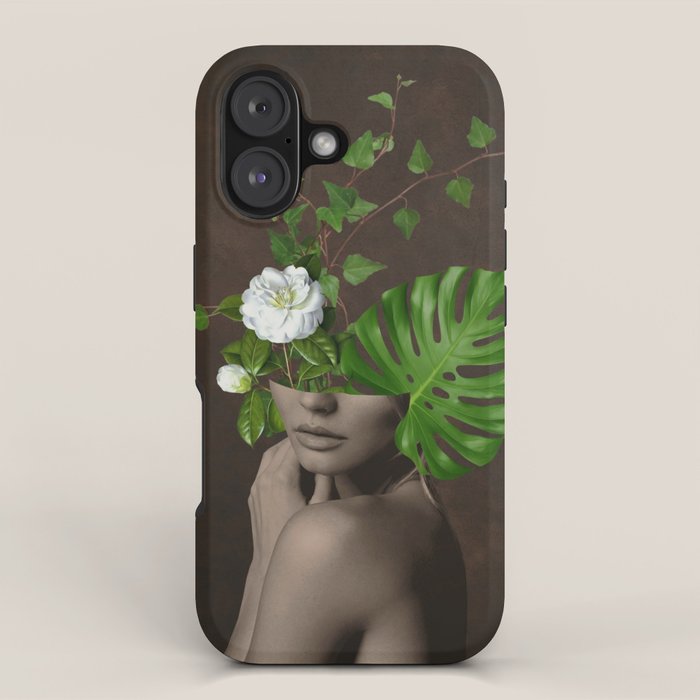 Tropical Girl 1 iPhone Case Gallery Image 1