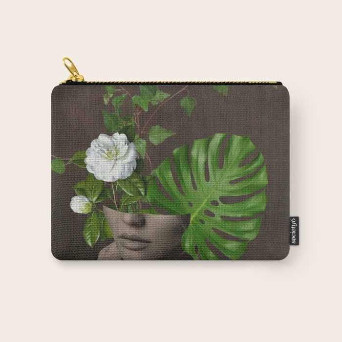 Tropical Girl 1 Carry All Pouch Gallery Image 1