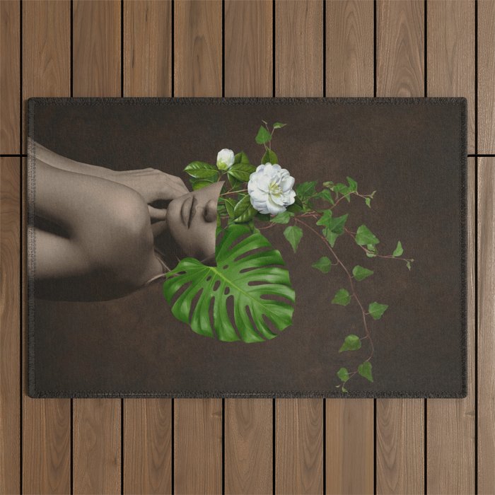 Tropical Girl 1 Outdoor Rug Gallery Image 1