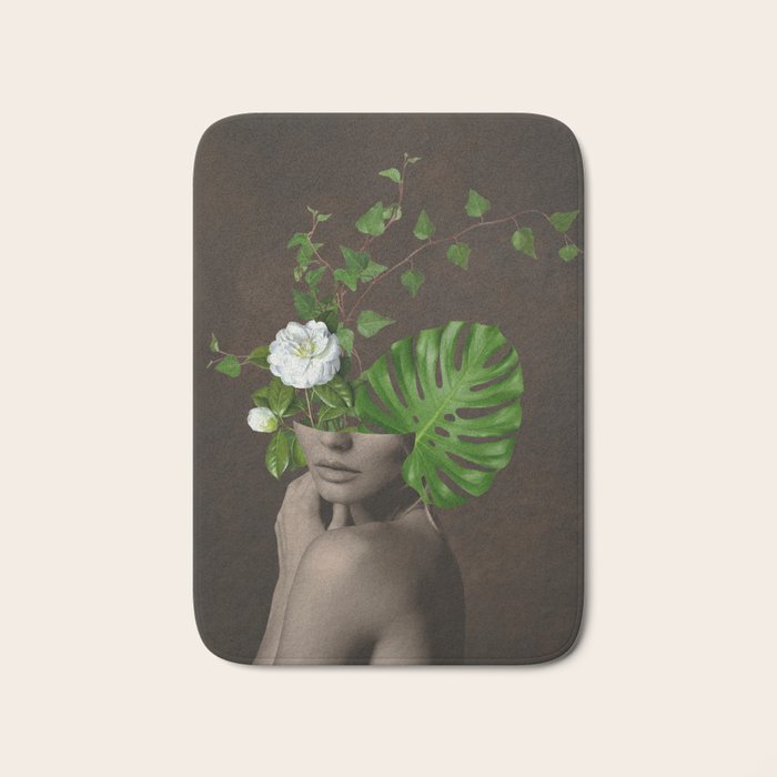Tropical Girl 1 Bath Mat Gallery Image 1