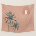 warm clay morning Wall Tapestry Gallery Image 4