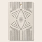 Minimal Line, Arch Modern Cutting Board Gallery Image 1