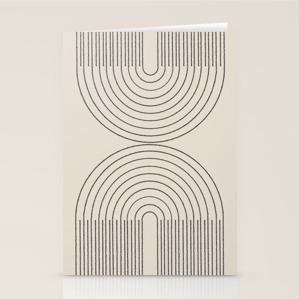 Minimal Line, Arch Modern Stationery Card Gallery Image 2