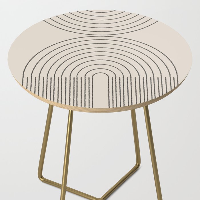Minimal Line, Arch Modern Side Table Gallery Image 2