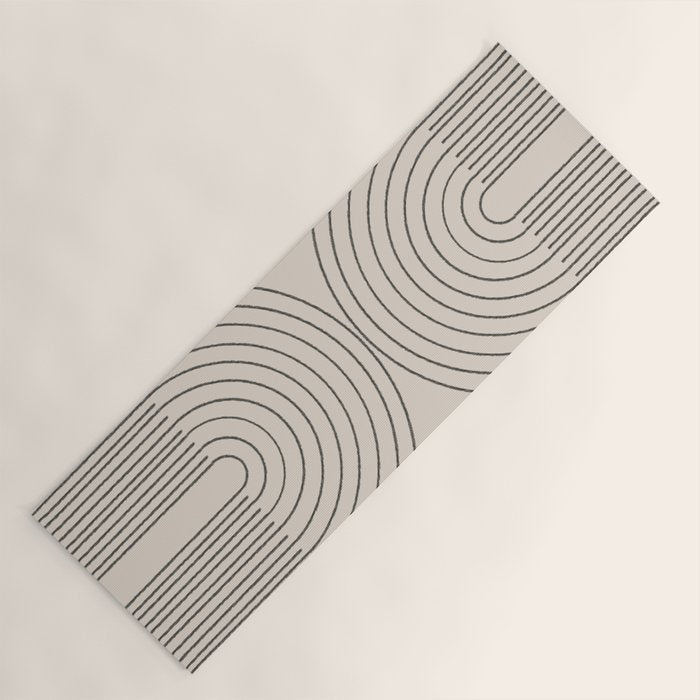 Minimal Line, Arch Modern Yoga Mat Gallery Image 1