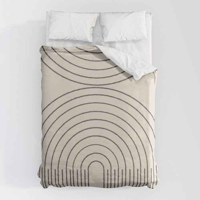Minimal Line, Arch Modern Duvet Cover Gallery Image 6