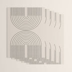 Minimal Line, Arch Modern Wrapping Paper Gallery Image 3