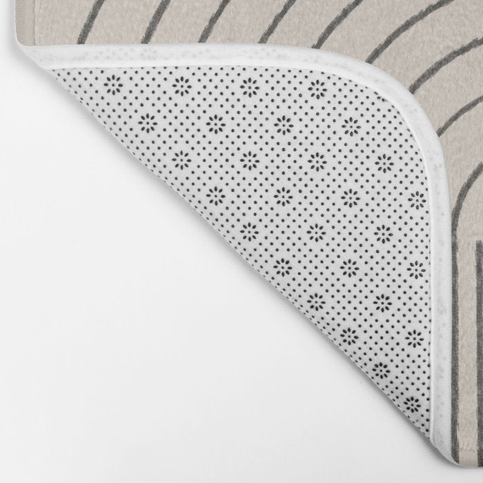 Minimal Line, Arch Modern Bath Mat Gallery Image 2