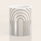 Minimal Line, Arch Modern Coffee Mug Gallery Image 4