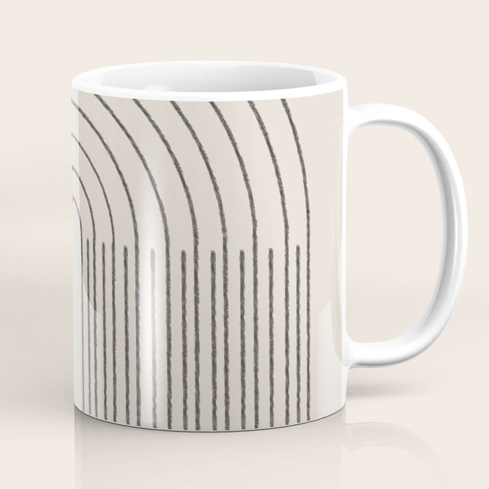 Minimal Line, Arch Modern Coffee Mug Gallery Image 1