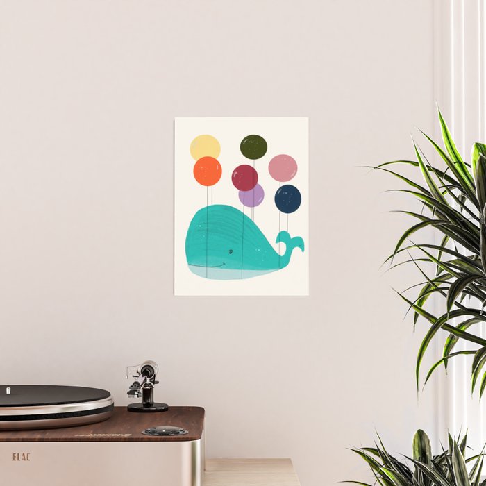 happy whale Poster Gallery Image 2