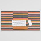 Striped pattern 02 Desk Mat Gallery Image 1