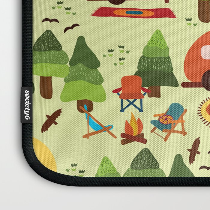 Caravan Campground Vacation Laptop Sleeve Gallery Image 3