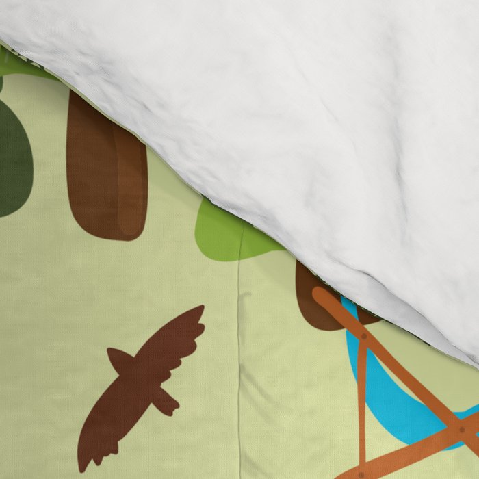 Caravan Campground Vacation Comforter Gallery Image 4