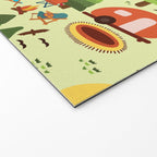 Caravan Campground Vacation Welcome Mat Gallery Image 2