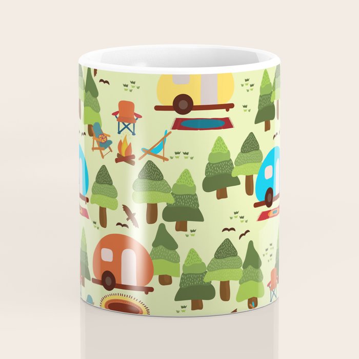 Caravan Campground Vacation Coffee Mug Gallery Image 4
