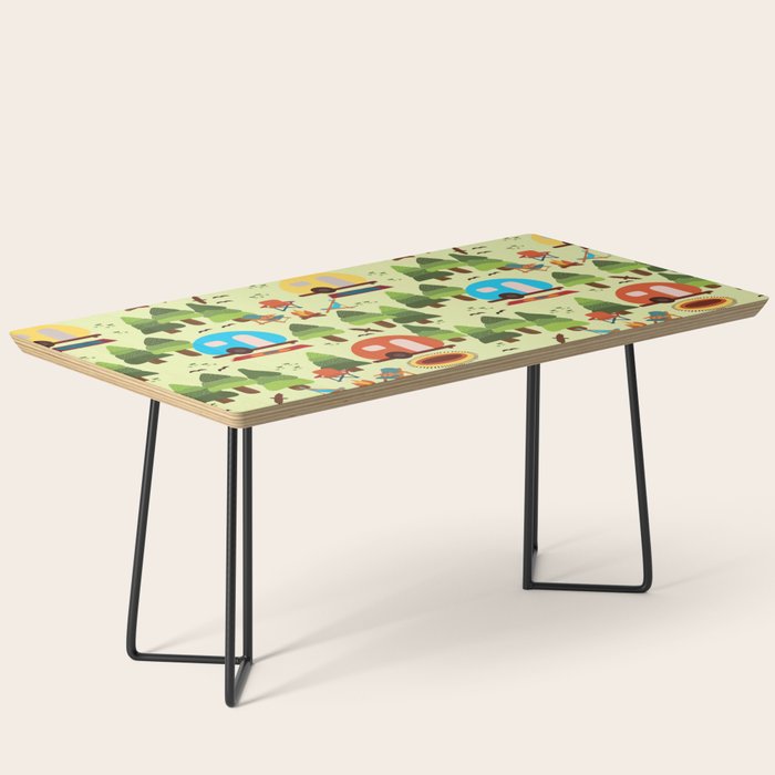 Caravan Campground Vacation Coffee Table Gallery Image 1