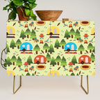Caravan Campground Vacation Credenza Gallery Image 1