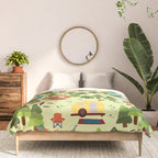 Caravan Campground Vacation Comforter Gallery Image 3