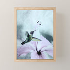 Hummingbird Mini Art Print Gallery Image 1
