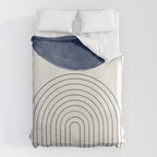 Blue Half Moon Arch Duvet Cover Gallery Image 6