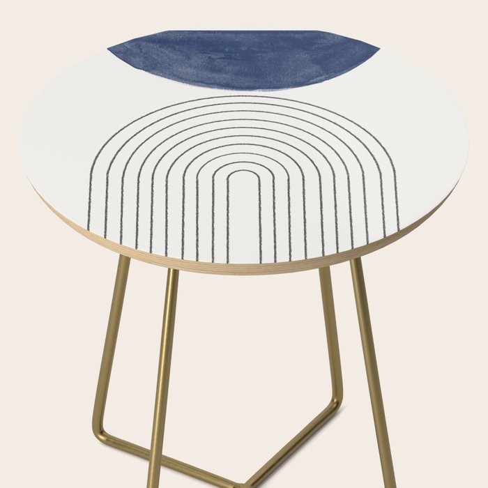 Blue Half Moon Arch Side Table Gallery Image 2